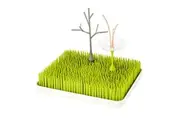 Boon Lawn Drying Rack Holder Dryer w Twig & Stem for Baby Bottle Green White