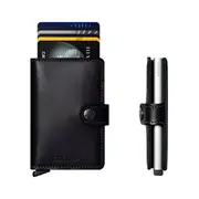 Secrid Miniwallet Compact RFID Wallet - Black