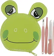 Mikinona Nail Clippers Kit Manicure Tool Set Portable Nail Care Kit Travel Size Durable Non-slip Handle Men's