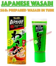 S&B PREPARED WASABI Paste 3.17oz Tube Sashimi Sushi Japanese Horseradish HOT New