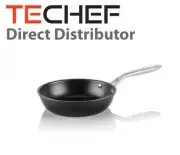 TECHEF - Onyx Collection, 8-Inch Frying Pan with New Teflon Platinum Coating