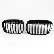 Glossy Black Sport Style Front Grille For BMW X1 F48 Pre-facelift 2015-2018