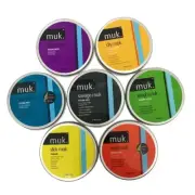 MUK Hair Styling Hard Dry Filthy Raw Rough Savage Slick Hair Paste Wax Mud 2X95g