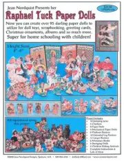 Jean Nordquist's Raphael Tuck Reproduction Paper Dolls and Toys Fun for all Ages