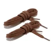 Wide Flat Athletic Shoelaces with Wide 63" inches (160 cm) Light Brown