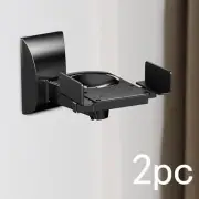 2 Pieces Speaker Wall Mount Bracket Audio Holder for Meeting Room Bar Studio