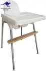 Baby High Chair Bamboo Wooden Foot Rest for IKEA Antilop Kmart Prandium