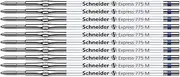 Schneider Express 775 7763 Ballpoint Pen Refill Cartridges Medium ISO 12757-2 H Indelible Ink Pack of 10 Blue