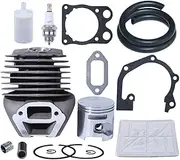 51mm for H K750 K760 Cutoff Concrete Saw Engine Cylinder Piston Kit with Air Filter Decompression Valve Oil Seal Spare Parts