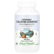 Maxi Health, Chewable Calcium Complex™, Natural Vanilla , 180 Tablets
