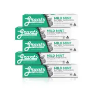 5x Grants Mild Mint Aloe Vera Toothpaste 110g, Relieve Sensitive Teeth & Gums