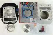 BLACK 186cc Bore Honda GROM MSX Monkey 125 Oversize Valves Ported Cylinder Head
