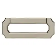 (12 Pack) 3" Campaign Bail Pull Satin Nickel