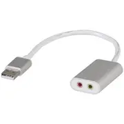 [LatestBuy] 3.5mm Audio and Mic Converter USB 2.0