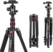 B690A Camera Tripod for Travel,Lightweight Aluminum Portable DSLR Tripod AU