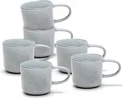 salt&pepper Relic Mugs 350mL - Set of 6 - Blue - Coffee Mug Sets Coffee Mugs House Warming Gifts