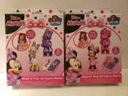 Disney Minnie/ Daisy Crazy Art SOFTEE Dough Mold N’ Play 3D Figure Maker