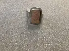 NWT Bella Luce Sterling Silver Pink Opal CZ Accent Ring Size 7