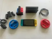 Nintendo Switch with Mario Accessory and Game. Offer - Shipping in 24 Hours