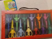 Adica Crinkles Scissors Set Of 12 Assorted Scrapbooking And Crafts Scissors