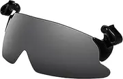 Hat Clip Sports Sunglasses, Lightweight PC Sunglasses, UV Protection Eyewear For Men, Fishing, Biking, Hiking, Cycling, (5.79 x 1.89 Inches), Grey, Se référer au descriptif