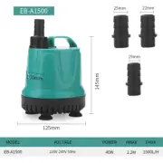 220V Aquarium Mini Water Pump Accessories Fish Tank Submersible View Pump Fishbo