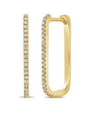 Sabrina Designs 14K 0.14 ct. tw. Diamond Hoops