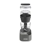 Kenwood CHP80000SI Duo Prep 2 in 1 Chopper and Grinder - Dishwasher Safe Parts - High Speed Metal Grinder - Powerful 800W Motor - Compact Design
