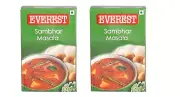 Everest Sambhar Masala Powder Indian Spices 2 Packets @ 100 Gram Each