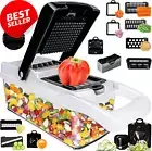 Vegetable Chopper, Dicer, Slicer, Spiralizer, Container, Egg Separator