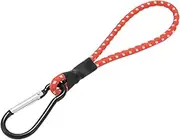 Elastic Cord with Carabiner - Camping Elastic Straps with Clips - Mountaineering Tool for Outdoor Camping Luggage Cargo RV Tarps Hand Cart Fastening