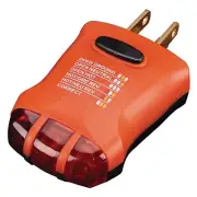 Ames Electrical Receptacle Tester GFCI Diagnosis Ground Fault & Circuit Analyzer