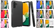 For Samsung Galaxy A13 5G S136DL ShockProof Hybrid Case Cover + Tempered Glass