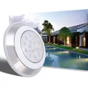 LED Landscape Underwater Light 12V 18W Waterproof IP68 Wall-mounted Swimming Poo
