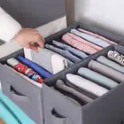 Foldable Clothes Storage Box Closet Drawer Organizer Multi-compartment Clothing