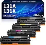 Halloya 131X 131A CF210X Multipack Toner for HP Laserjet Pro 200 Color MFP M276nw M276n M251n M251nw M276 M251 CF210A CF211A CF212A CF213A CM1415FNW CP1515N 1525N 128A CF320A 125A CB540A CP1215