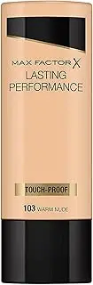 Lasting Performance Touch-Proof Foundation by Max Factor 103 Warm Nude