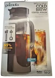 Primula Cold Brew Pour Over Glass Coffee Maker
