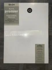 18x24 Blick Premier Stretched Canvas - Traditional Profile 7/8” Heavy Duty Frame