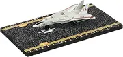 Hot Wings F-14 Tomcat (with Military Markings) with Connectible Runway Die Cast Model Airplane, Grey