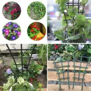 2Pcs Plant Support Stand Flower Vines Climbing Rack Frame Plastic Garden Trellis