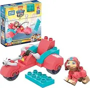 MEGA Bloks Nickelodeon PAW Patrol Liberty's City Scooter GYH94, Building Toys for Toddlers (11 Pieces)