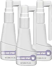Clove Oil Oral Care Spray, Oral Care Spray, Teeth Pain Relief for Adult, Fresh Breath, Mint Mouth Freshener, Refreshing and Moisturizing (3Pcs)