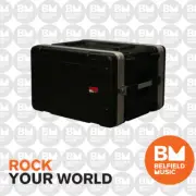 Gator GR-6S Molded PE Audio Rack Case 6U 14.25inch Deep - Brand New