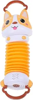 CORHAD and Accordion Hand-pulled Russian Puzzle Accordion Corgi Small Speakers Jewelry Chess Orange Plastic