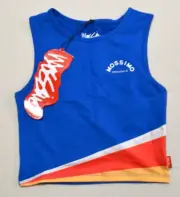 Mossimo Originals Boy's Blue/Red/Yellow/White Retro Style Tank Top Size 16 NWT