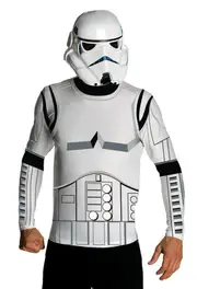 Stormtrooper Top & Mask Set for Adults - Star Wars