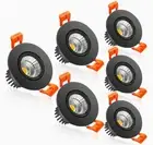 2Inch LED Recessed Ceiling Light, 3W Dimmable LED DownlightWarm White 3000K,