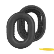 Geekria Protein Leather Ear Pads for Plantronics BackBeat FIT 6100 Headphones