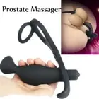 Vergin Prostate-Vibrating-Anal-Butt-Plug-G-spot Dildo Vibrator Sex Toy Fr Couple